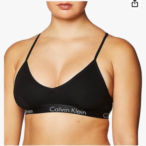 BNWOT Black and Gray Calvin Klein Bralette Bundle - Picture 5 of 6